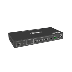Videowall 4K 1x4 | HDMI & USB-C | 8 Modos de Visualización | Audio Óptico/Analógico | Control RS-232/IR | Plug & Play