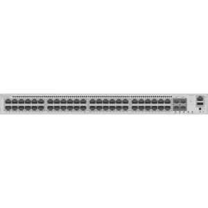Switch eKit Distribución/Core MultiGigabit PoE+ Capa 3 / 48 puertos PoE+ 2.5 Gbps + 4 SFP+ / iStack / PoE Perpetuo (360 W) / Libre de Licenciamiento