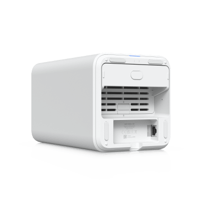 UniFi UNAS-2 – Almacenamiento en Red (NAS) Compacto con 2 Bahías para HDD de 3.5”, Puerto de Red 2.5 GbE, Conectividad USB-C y Adaptador PoE++ Incluido - imagen 5