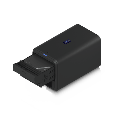UniFi UNAS-2 – Almacenamiento en Red (NAS) Compacto con 2 Bahías para HDD de 3.5”, Puerto de Red 2.5 GbE, Conectividad USB-C y Adaptador PoE++ Incluido - imagen 6