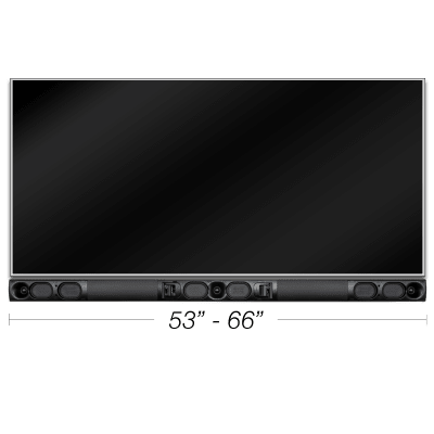 Soundbar Adapt / Custom Length / TruMount Tecnología / 105W RMS por Canal / Acabado en Acero Pintable / LCR Pasiva - imagen 6