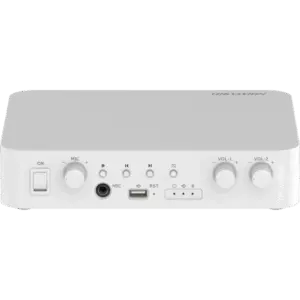 Amplificador | Bluetooth | 2 Canales | 40 W por Canal | 100V | Hik-Connect | Una Zona | Musica Ambiental