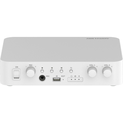 Amplificador | Bluetooth | 2 Canales | 40 W por Canal | 100V | Hik-Connect | Una Zona | Musica Ambiental - imagen 2