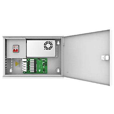 Switch Poe administrador de cámaras de estacionamiento / 8 Puertos POE Hikvision / Soporte 32 Cámaras / 2 Puertos Gigabit Ethernet / Protección con Circuit Breaker / Instalación Plug and Play / Montaje en Pared - imagen 2