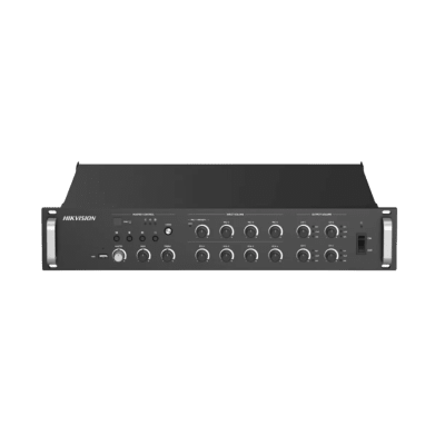 Amplificador de Red | 4 Zonas de 250W | 100V/70v | Calendarización de eventos | Biblioteca de Materiales de Audio | Entrada de Alarma | Hik-Connect /Hikcentral profesional - imagen 2