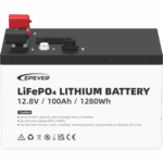 Batería de Litio LiFePO4 12.8Vcc, 100Ah, 1.28KwH, Pantalla LCD para Monitoreo Local, Carcasa Metálica miniatura 2