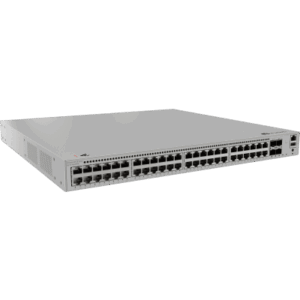 Switch Core/Distribución eKit Administrable / Capa 3 / 48 puertos Gigabit PoE+ + 4 SFP+ / PoE Perpetuo / PoE Budget 849 W / Sin Licenciamiento