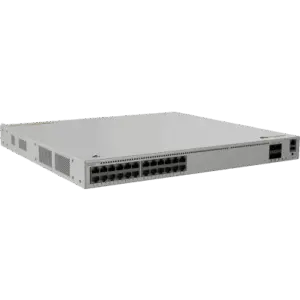 Switch eKit Distribución/Acceso Administrable Capa 3 / 24 Puertos Gigabit PoE++ & 4 Puertos SFP+ 10 Gbps / PoE Budget 2,268 W / Soporta iStack / Gestión Gratuita desde la Nube / Sin Licenciamiento