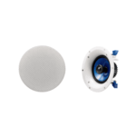 Bocinas de Plafón | 2 Vías | Residenciales | Woofer 6.5″ | 110W | 8 Ohms | Color Blanco | Par miniatura 4