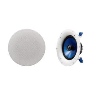 Bocinas de Plafón | 2 Vías | Residenciales | Woofer 8" | 140W | 8 Ohms | Color Blanco | Par