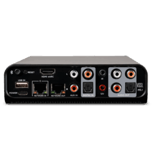 Streamer Audio M Series | Native Streaming™ | AirPlay 2 | Google Cast | Spotify Connect | TIDAL Connect | Bluetooth LE Audio | HDMI eARC | PoE | 12V Trigger | Variable Audio Output