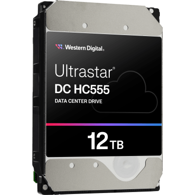 Disco Duro Enterprise 12 TB / Wester Digital (WD) / Serie Ultrastar / Recomendado para Data Center y NVRs de Alta Capacidad / Alto Performace - imagen 3