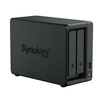 NAS Synology DiskStation DS725+ | 2 Bahías | Expandible hasta 7 Unidades | 2 Ranuras M.2 NVMe | Puerto 2.5GbE | Rendimiento 276 MB/s Lectura y 224 MB/s Escritura | Compatible con Unidad de Expansión DX525. - imagen 3