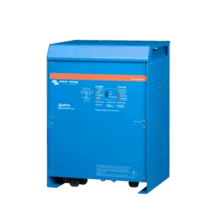 Quattro 48/10000/140-100/100 230V / Inversor Cargador de Onda Pura / Entrada 48 Vcc / Salida 8000 W 230 Vca  60 Hz (L-N)