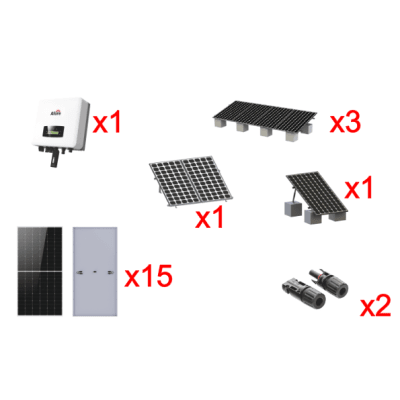 Kit Solar Interconexion / 9kW 220Vca / Inversor AFORE / Montaje Incluido - imagen 1