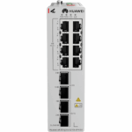 Switch Industrial eKit / 8 Puertos PoE+ Gigabit + 2 SFP + 2 SFP+ / Montaje en Riel DIN / Fuente Redundante 1+1 : 54 a 57 VCD / Libre de licenciamiento / Gestión gratuita desde la Nube / Presupuesto PoE 220 W miniatura 1