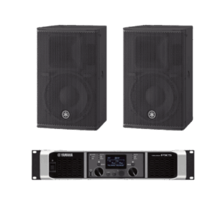 Kit Refuerzo Sonoro | Incluye 2 Bocinas CHR10 y 1 Amplificador PX5 | Ideal para Aplicaciones de Música en Primer Plano