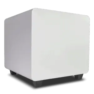 Subwoofer Activo de 12in | Diseño Down-Firing | 500W RMS | Recinto Sellado | Acabado Blanco