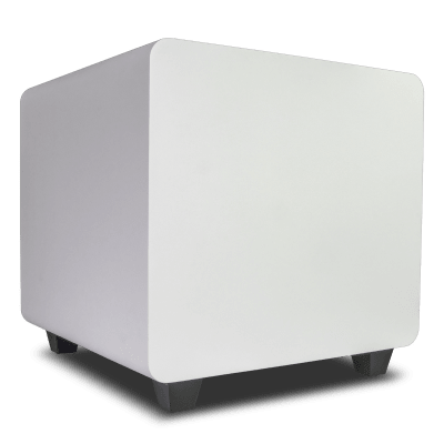 Subwoofer Activo de 12in | Diseño Down-Firing | 500W RMS | Recinto Sellado | Acabado Blanco - imagen 1