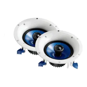 Bocinas de Plafón | 2 Vías | Residenciales | Woofer 8" | 140W | 8 Ohms | Color Blanco | Par