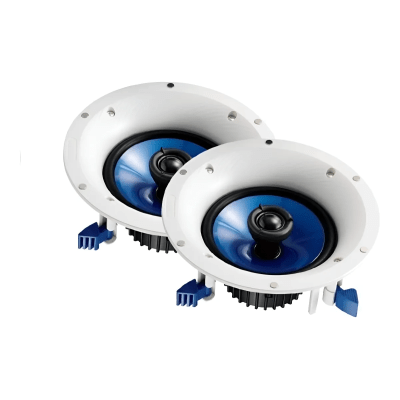 Bocinas de Plafón | 2 Vías | Residenciales | Woofer 8″ | 140W | 8 Ohms | Color Blanco | Par - imagen 1