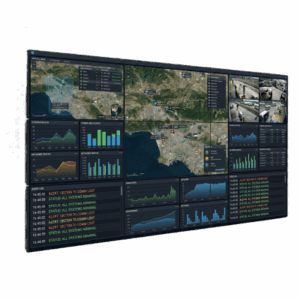 KIT de Video wall LCD 3x3 / 9 pantallas de 55" VM55BU incluye montajes de pared Peerless DS-VW765-LAND