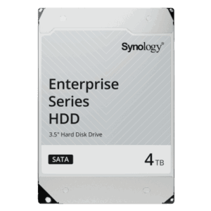 Disco Duro SATA de 3,5" Serie Plus / Capacidad 4TB / Interfaz SATA 6 GB/s / Tecnología CMR / MTBF de 1,2 Millón de Horas / Carga de Trabajo de 180 TB/año / Compatible con Synology DSM