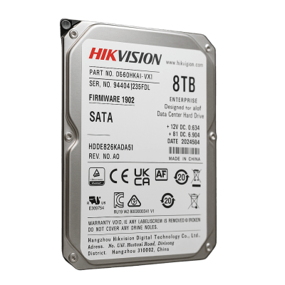 Disco Duro Empresarial / 8 TB / 7200 RPM / Interfaz SATA 6 Gb/s / Búfer de 512 MB / Diseñado para Operación 24/7 / Transferencia de 550 TB por Año - imagen 1