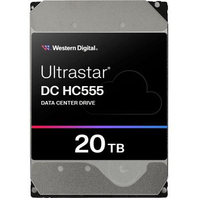 Disco Duro Data Center Ultrastar / 20 TB / 7200 RPM / HelioSeal / CMR / SATA 6Gb/s SAS 12Gb/s / 2.5M horas MTBF / 5 años garantía - imagen 1