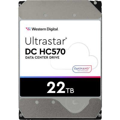 Disco Duro Data Center Ultrastar / 22 TB / 7200 RPM / 6 Gb/s SATA – 12 Gb/s SAS / HelioSeal con Helio / OptiNAND con Flash iNAND / ArmorCache / 2.5M Horas MTBF / 5 Años Garantía - imagen 1