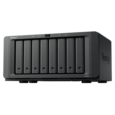 NAS DiskStation DS1825+ | 8 Bahías | AMD Ryzen V1500B | 8 GB DDR4 ECC | Hasta 2,239 MB/s Lectura | 2 Puertos 2.5GbE | Expansión PCIe 3.0 | Compatible con 10GbE y 25GbE | Caché SSD M.2 | Synology DSM. - imagen 1