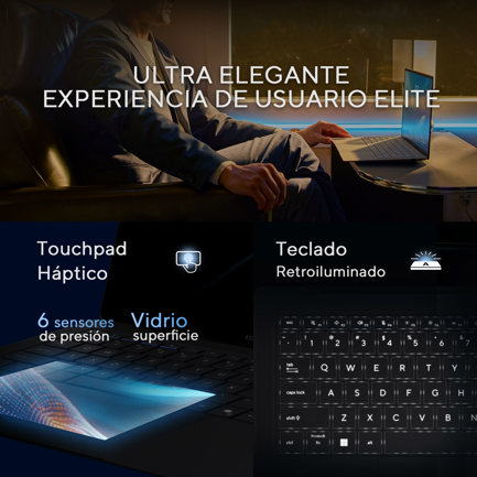 ExpertBook Ultra B9406CAA 90NX09J2-M00610 — Laptop ASUS: 14″ Pulgadas | Intel Core Ultra 7 356H | 32GB RAM | 1TB SSD | Windows 11 Pro - imagen 7