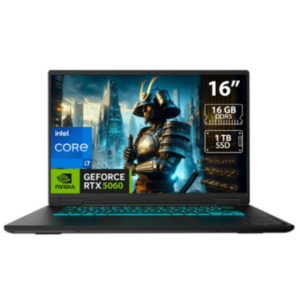 A16 — Laptop Gigabyte: 16" Pulgadas | Intel Core i7-13620H | NVIDIA GeForce RTX 5050 8GB | 16GB RAM | 512GB SSD | Windows 11 Home