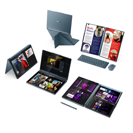 Yoga Book 9 14IAH10 83KJ001PLM — Laptop Lenovo: 14″ Pulgadas Touch | Intel Core Ultra 7 255H | 32GB RAM | 1TB SSD | Windows 11 Home - imagen 4