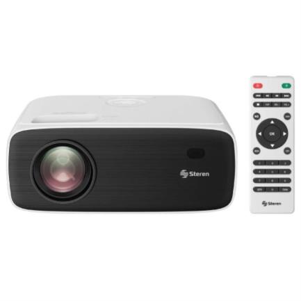 Proyector Steren Multimedia 60″ 150″ Full HD 250 Lúmenes Blanco - imagen 1