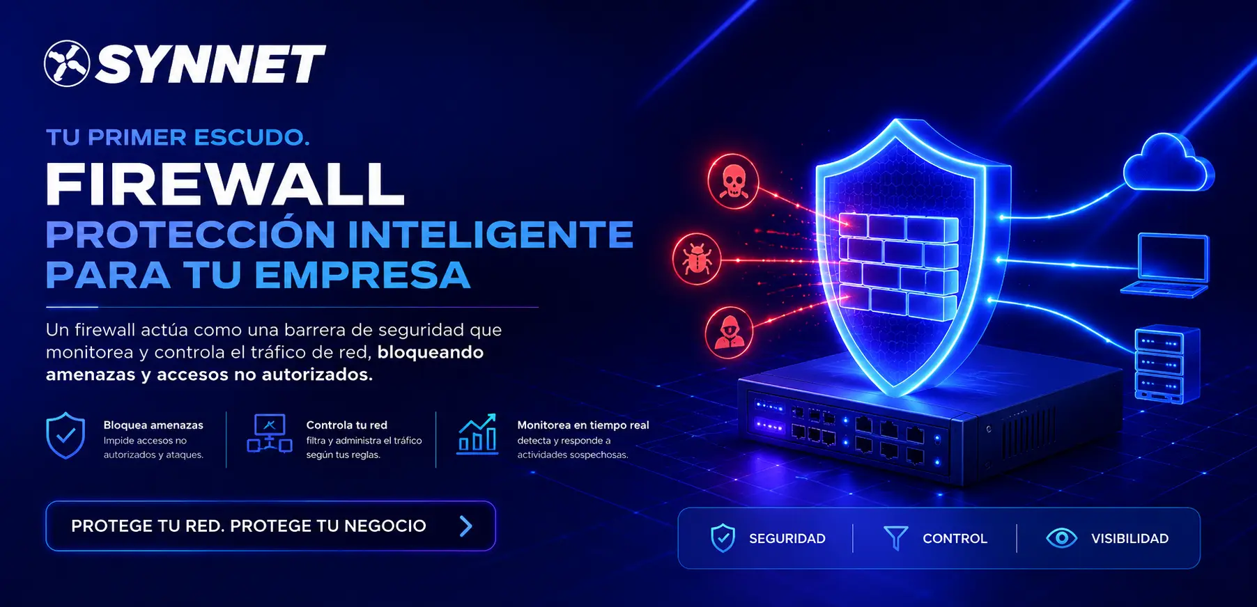 Firewall: proteccion inteligente para tu empresa