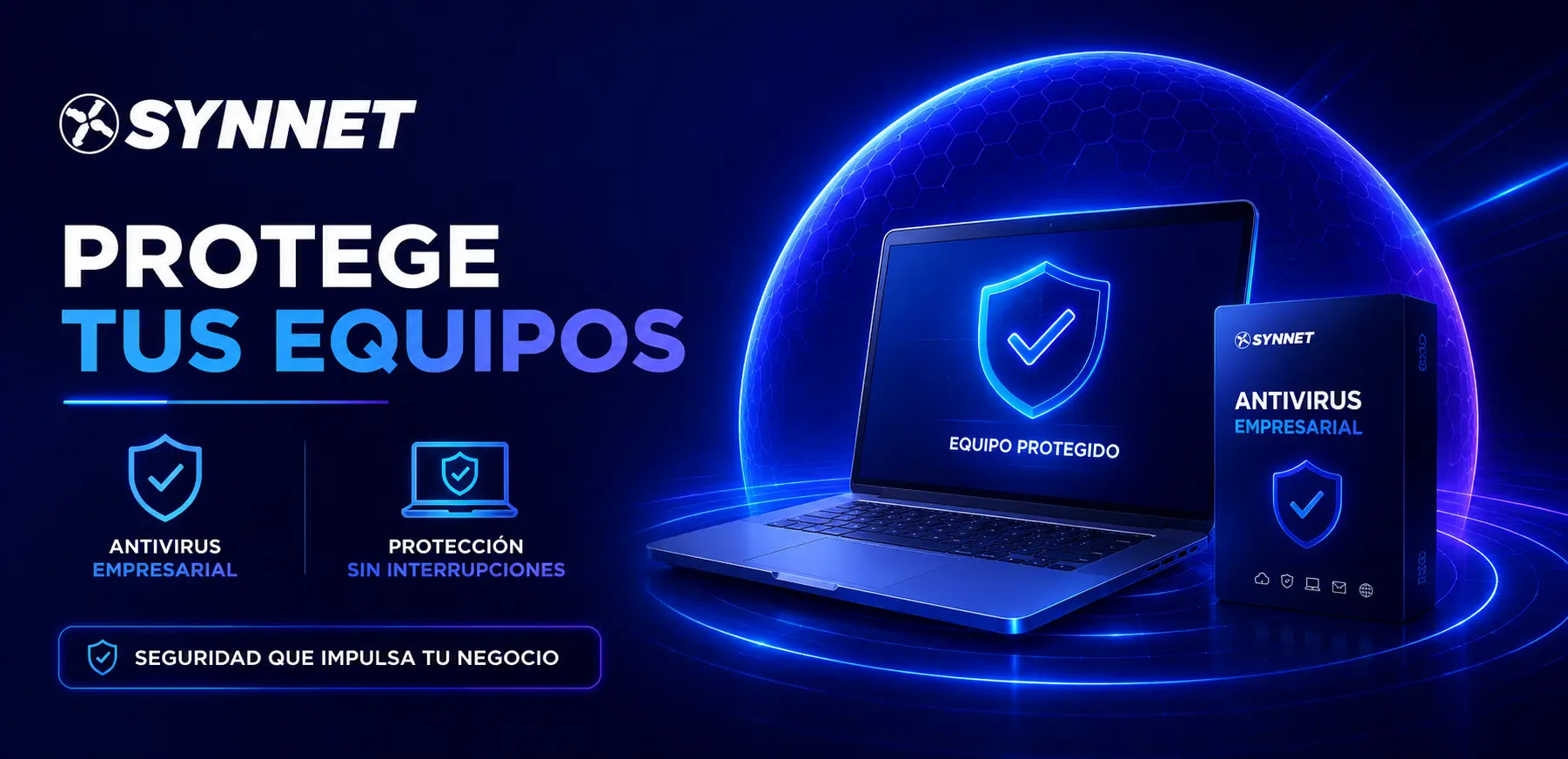 Antivirus empresarial: protege tus equipos sin interrupciones