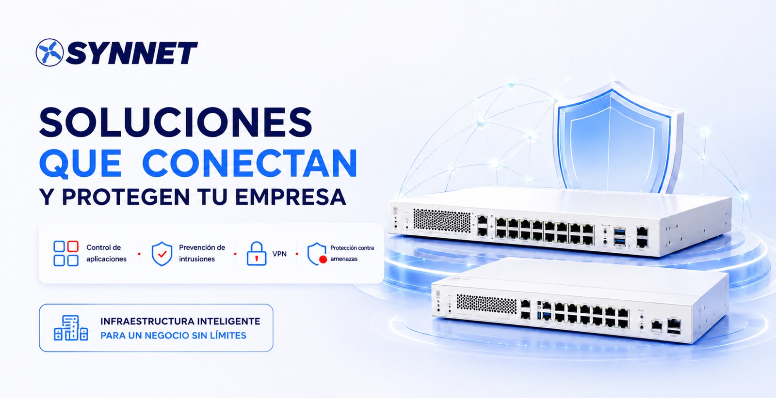 Soluciones que conectan y protegen tu empresa: switches e infraestructura de red
